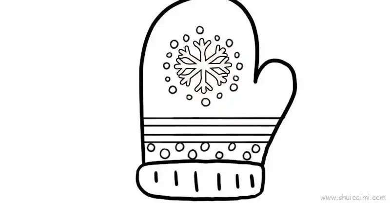 手套儿童画怎么画 手套简笔画简单又好看