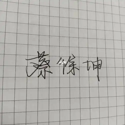 手写投稿  #蔡徐坤