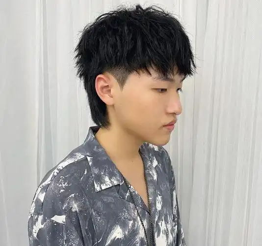 look6:狼尾发型 锡纸烫发