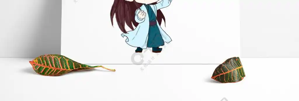 公子哥手绘漫画古风帅哥q版公子