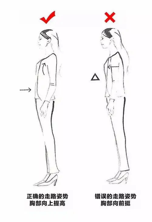 这些走路姿势加倍提高女性的自信气质