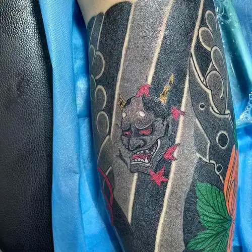 阿多福包小腿_纹身吧社区 - 纹身大咖