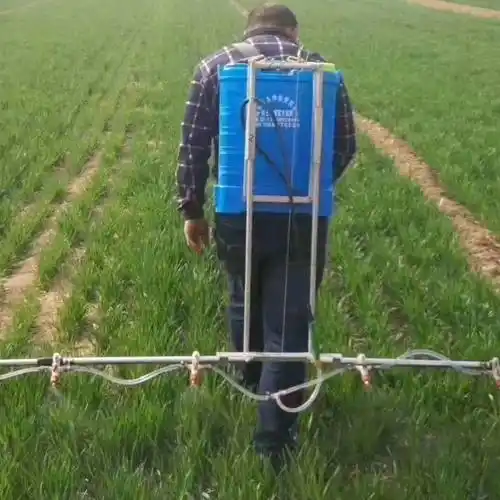 背负式多喷头电动支架型喷雾器加长折叠杆农喷杆用打药