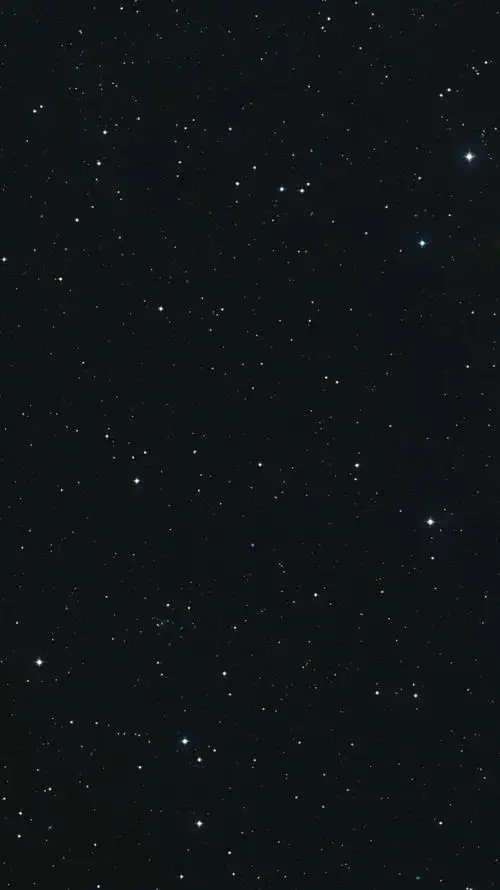 纯黑星空星星壁纸