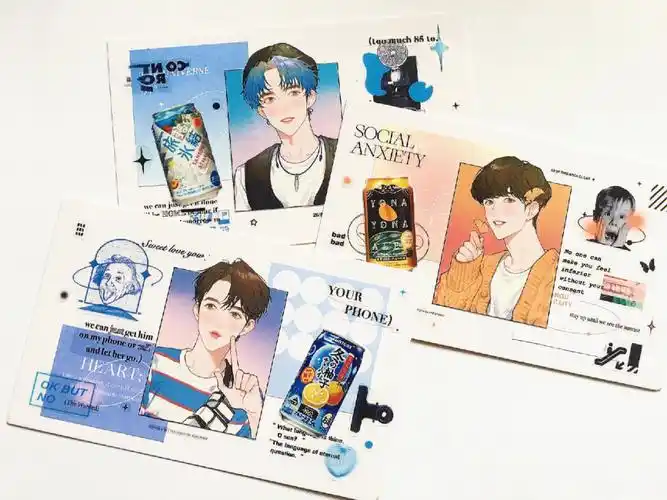 博君一肖手帐拼贴