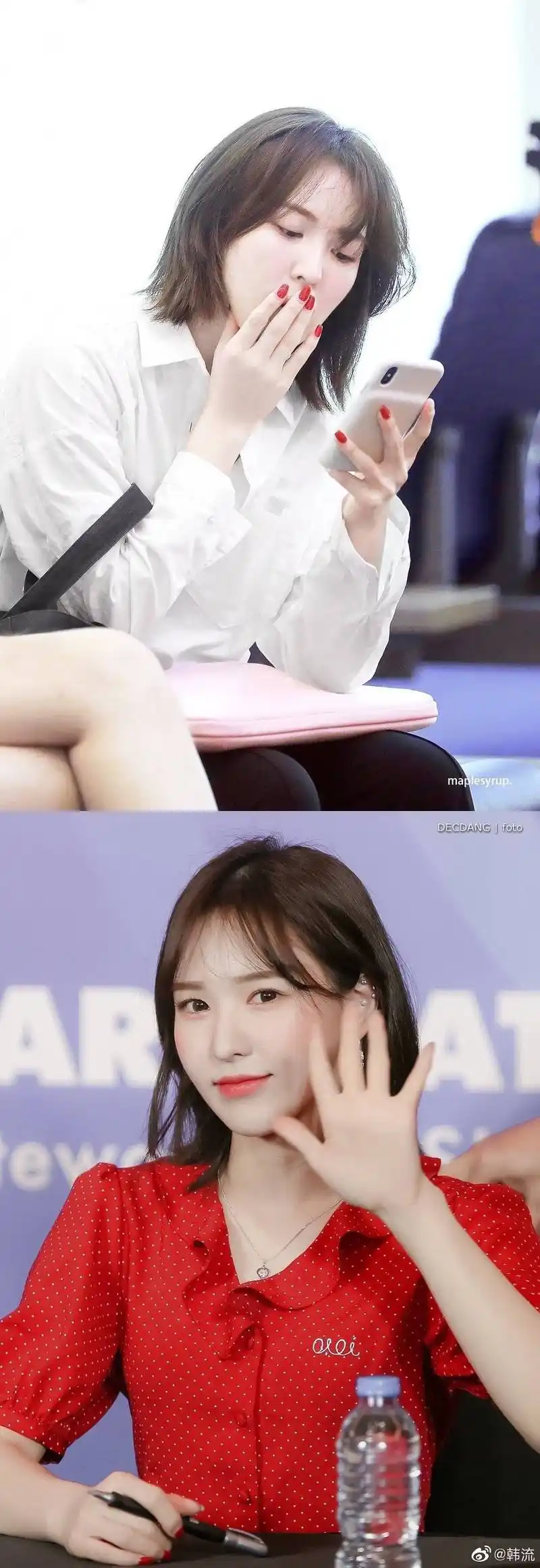 redvelvet wendy,引发"短发病"的超强美貌!