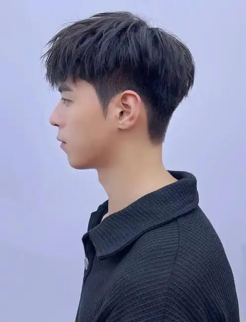 好打理阳光帅气#男士发型 男士发型设计 #服帖烫 #摩根烫