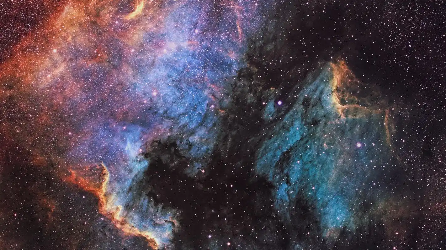 北美洲星云(ngc 7000)位于天鹅座,靠近天… _ 星空[图片专辑] _ 图片