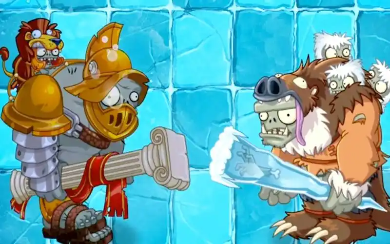 活动  pvz2:罗马巨人pk地懒巨人,请你吃根冰棍