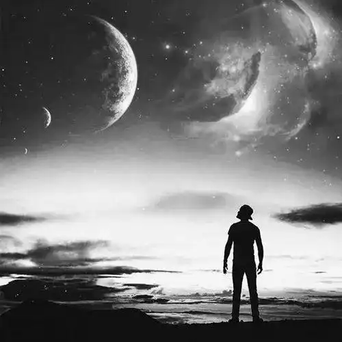 男人黑白头像男人味