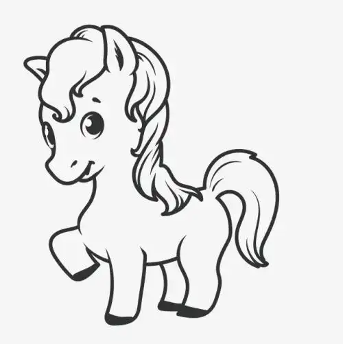 简笔画卡哇伊动物