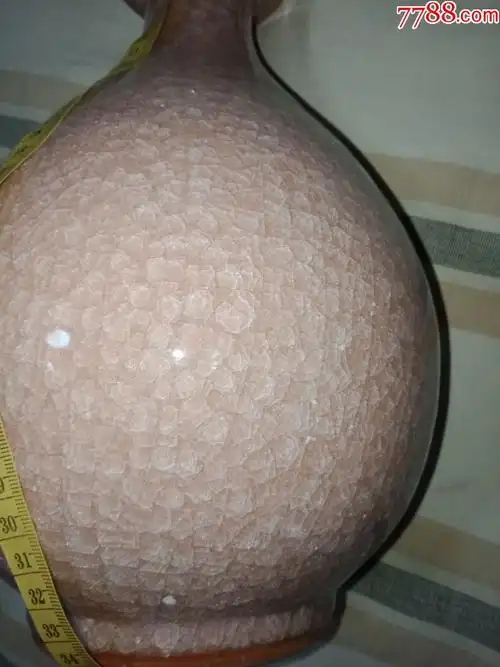 官窑冰裂纹瓶_红釉瓷_第2张_7788瓷器