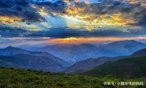 巍峨不屈的高山,威严又挺拔