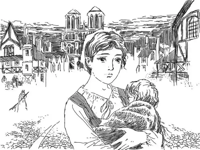 连环画临摹,悲惨世界1#手绘  #绘画  #铅笔画  #临摹  #画画的日常