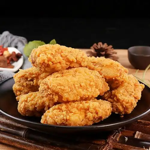 吮指炸鸡翅500g快餐店口味无需解冻油炸即可半成品生鸡翅