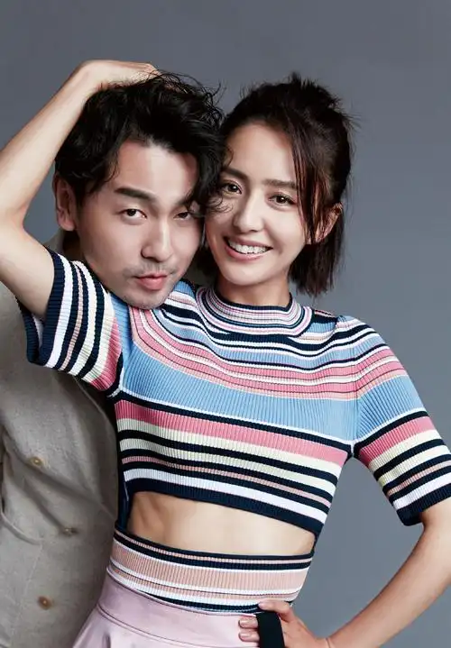 佟丽娅雷佳音甜蜜养眼时尚写真图片