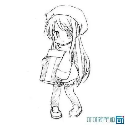 萌简笔画q版简单动漫人物简笔画可爱求动漫人物q版简笔画越简越好相