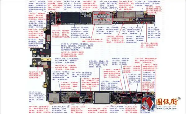 图纸内容 主板维修彩图图纸类型手机维修资料型号 8plus品牌 苹果