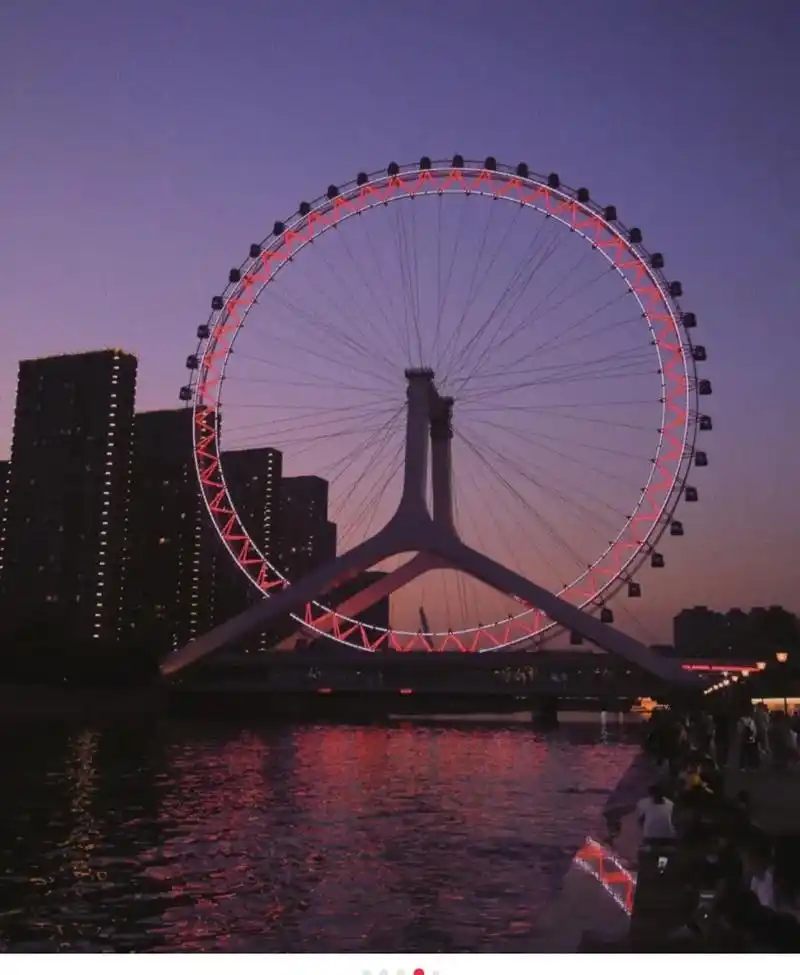 天津之眼,天津古文化街.天津之眼 全称天津永乐桥摩天轮 是天 - 抖音