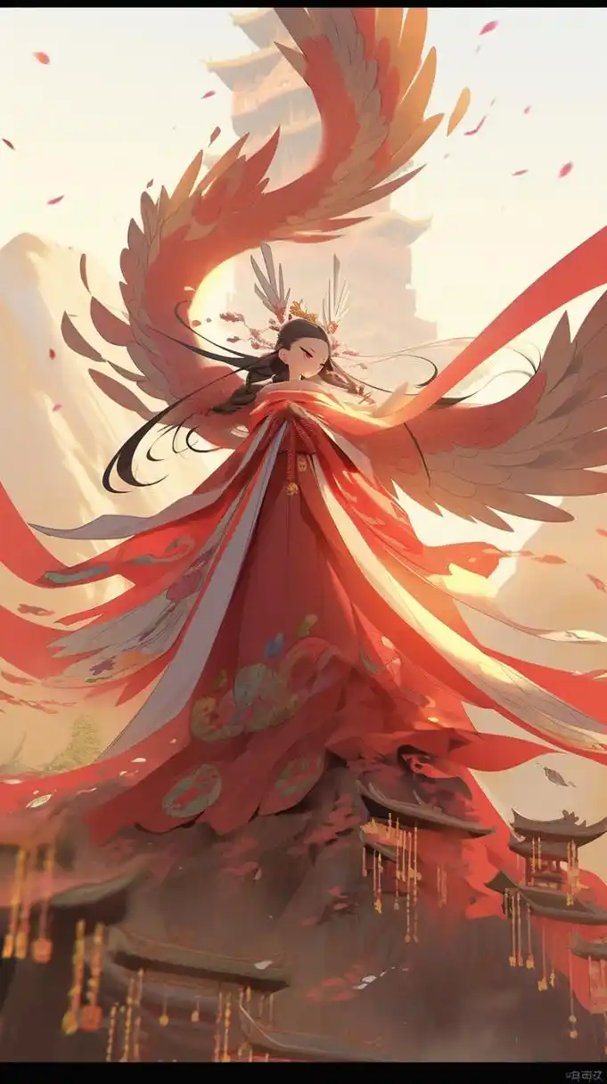 这个是凤凰?还是鸡!#二次元