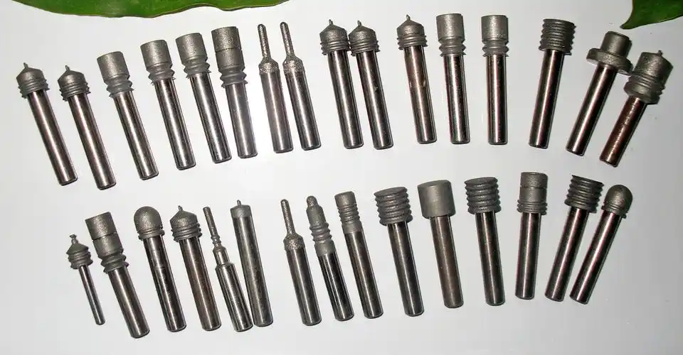 厂家cnc磨头 精雕机磨头 金刚石 蓝