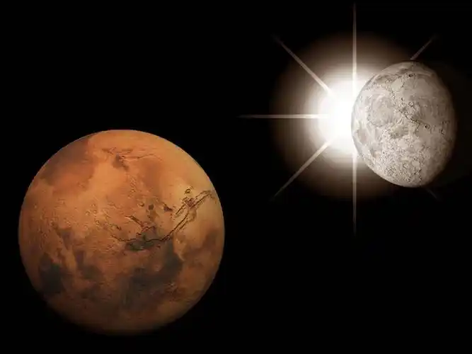 宇宙中的星球景色高清图片