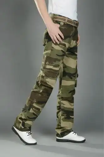 一件代发 新款战地海洋迷彩休闲男士工装裤 青年潮男旅游必备 潮