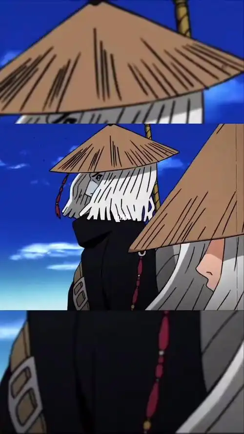 火影4k竖屏晓组织压帽斗笠超帅