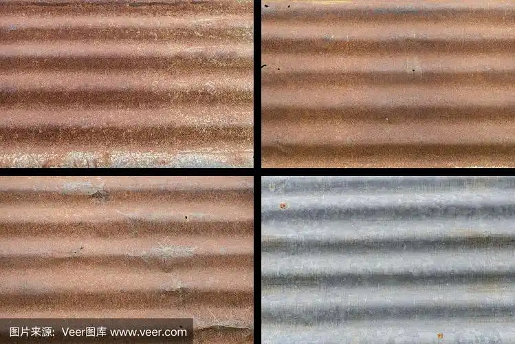 瓦楞铁,背景,铁路侧线,式样,瓦楞纸板