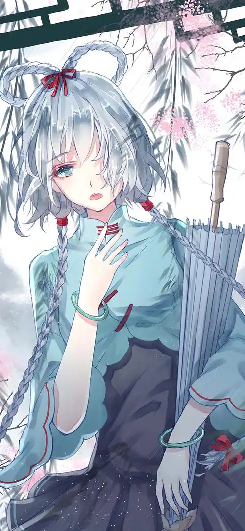 洛天依超清全面屏壁纸小众唯美15m左右大图