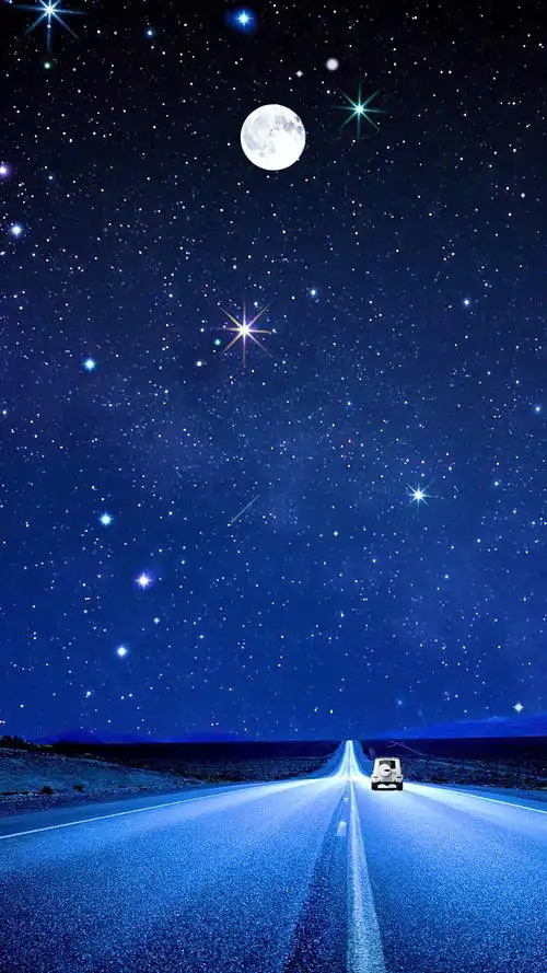 星星还是那个星星,月亮还是那个月亮,一样的世界,不一样的人生