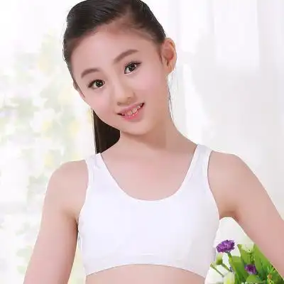 女童发育期文胸儿童内衣纯棉小背心小学生初中胸罩女孩少女生夏季
