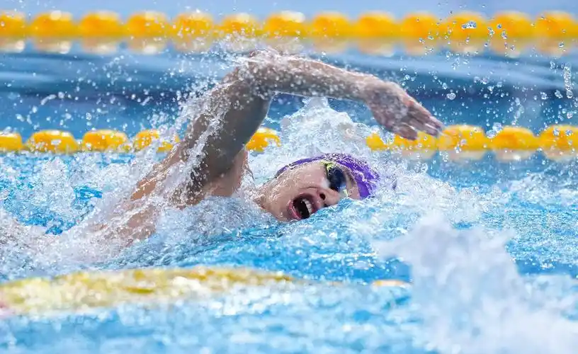 游泳——全国冠军赛:张子扬获男子400米自由泳冠军