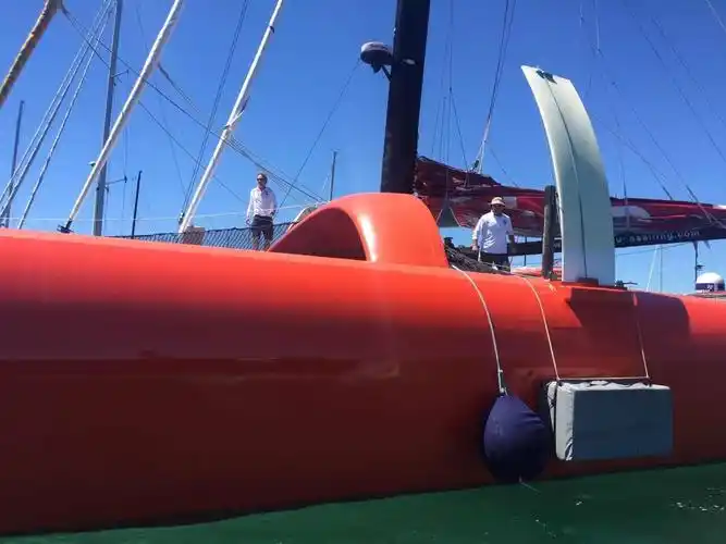 "北京时间号" 超级三体大帆船已经整装待发,扬帆起航.