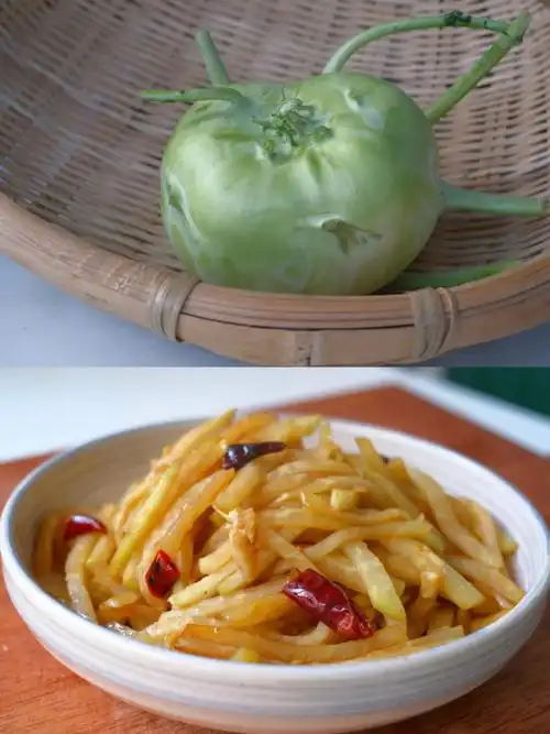 家常菜素菜100道88酸辣大头菜苤蓝