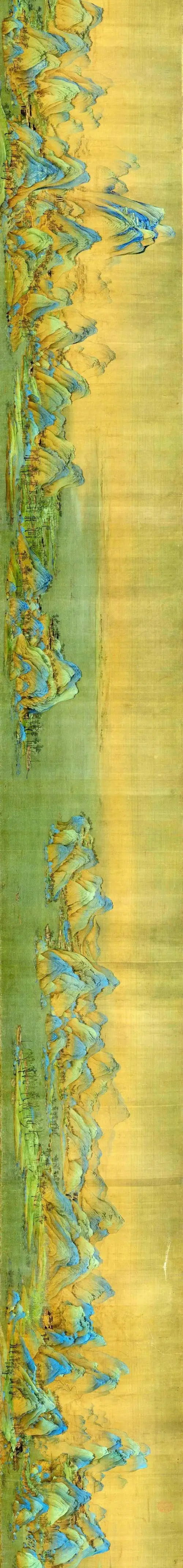 高清复刻千里江山图