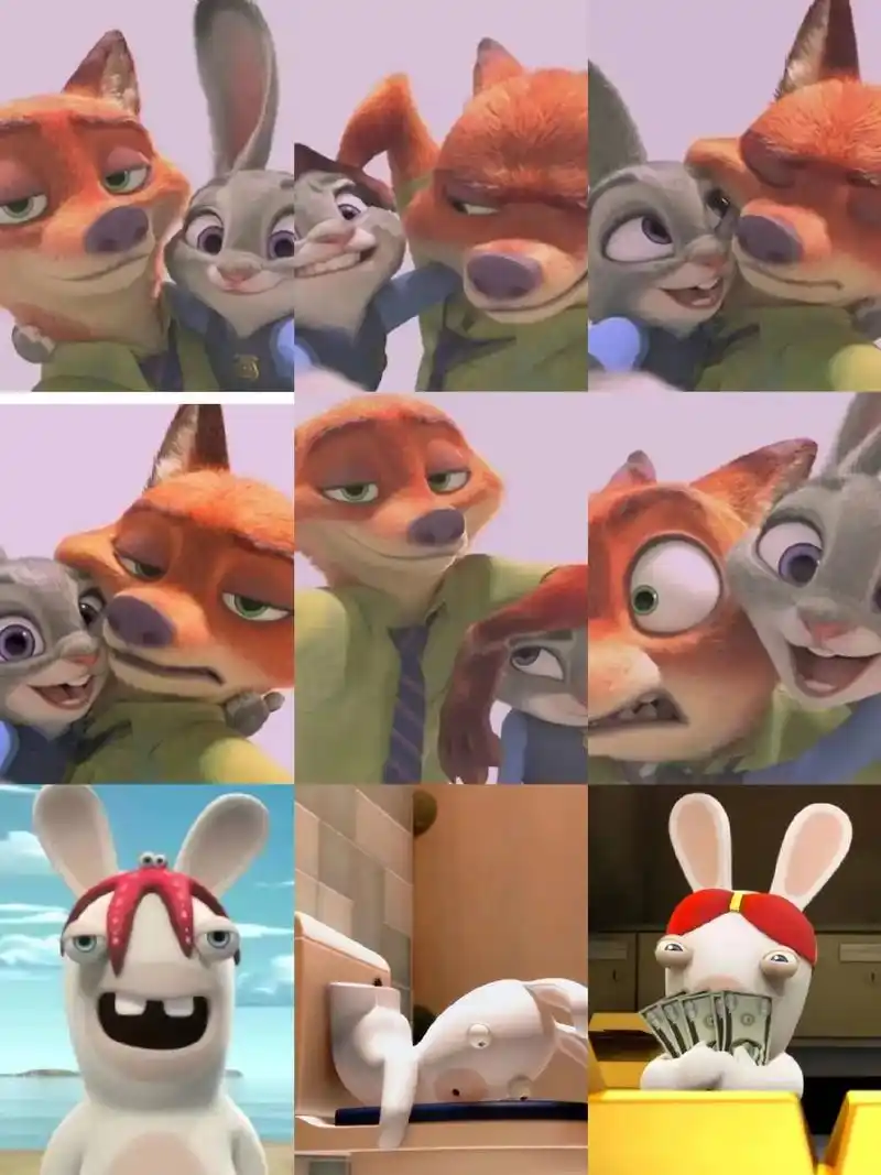 疯狂的兔子头像 疯狂动物城头像 .#疯狂的兔子头像#疯狂动物 - 抖音