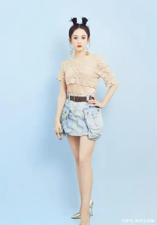 女神古力娜扎其实超可爱啊,满满的胶原蛋白少女感十足!