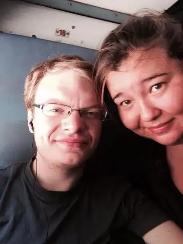 up to the platform and a chaotic mad dash of humanity ensued