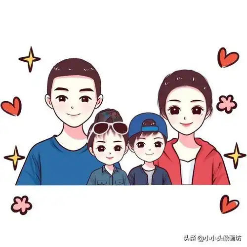 四口之家的幸福说说的图片暖心的短句亲情