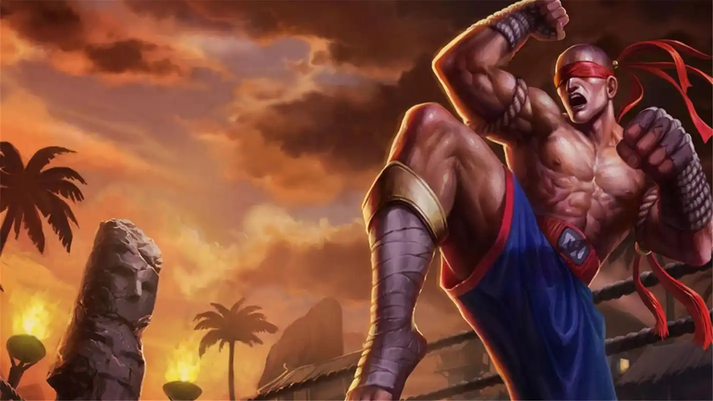 lol英雄联盟盲僧李青高清壁纸