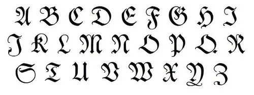 哥特式字体感兴趣的请进～～〔就是黑执事,****里的〕 - 日志 - 淡薇