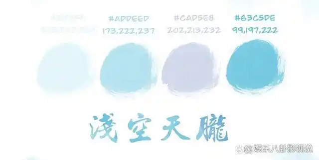 这个应援色是通过粉丝投票后选出来的,非常符合宋亚轩本身的气质.