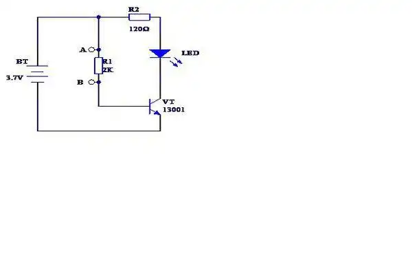 可否用13001做个小实验,电路越简单越好.我只想实操一下13001三极管