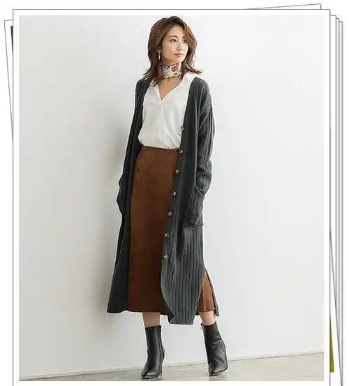 穿上立刻就变美让人念念不忘的秋季开衫搭配15例推荐