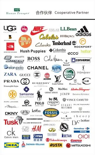 焦作隆丰往来合作品牌logo墙画面设计