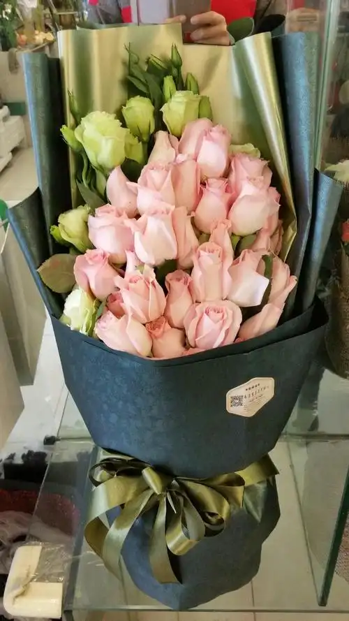 29朵粉玫/520/圣诞节/情人节/生日/七夕/记念日礼物!