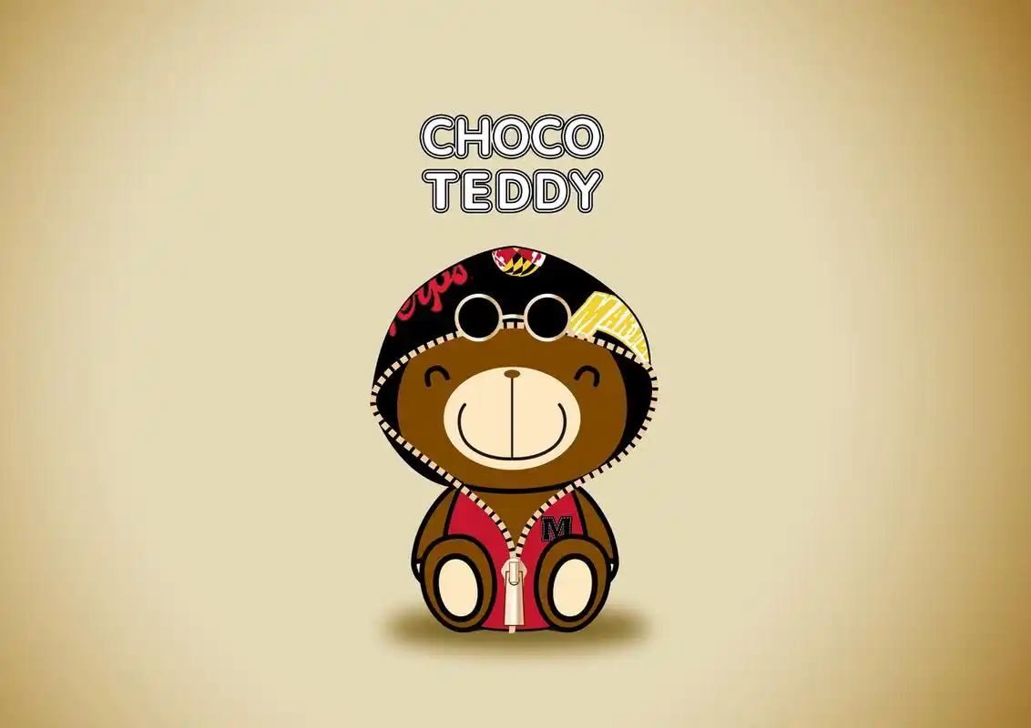 精选巧克力熊272°笑容高清电脑壁纸 第二辑
