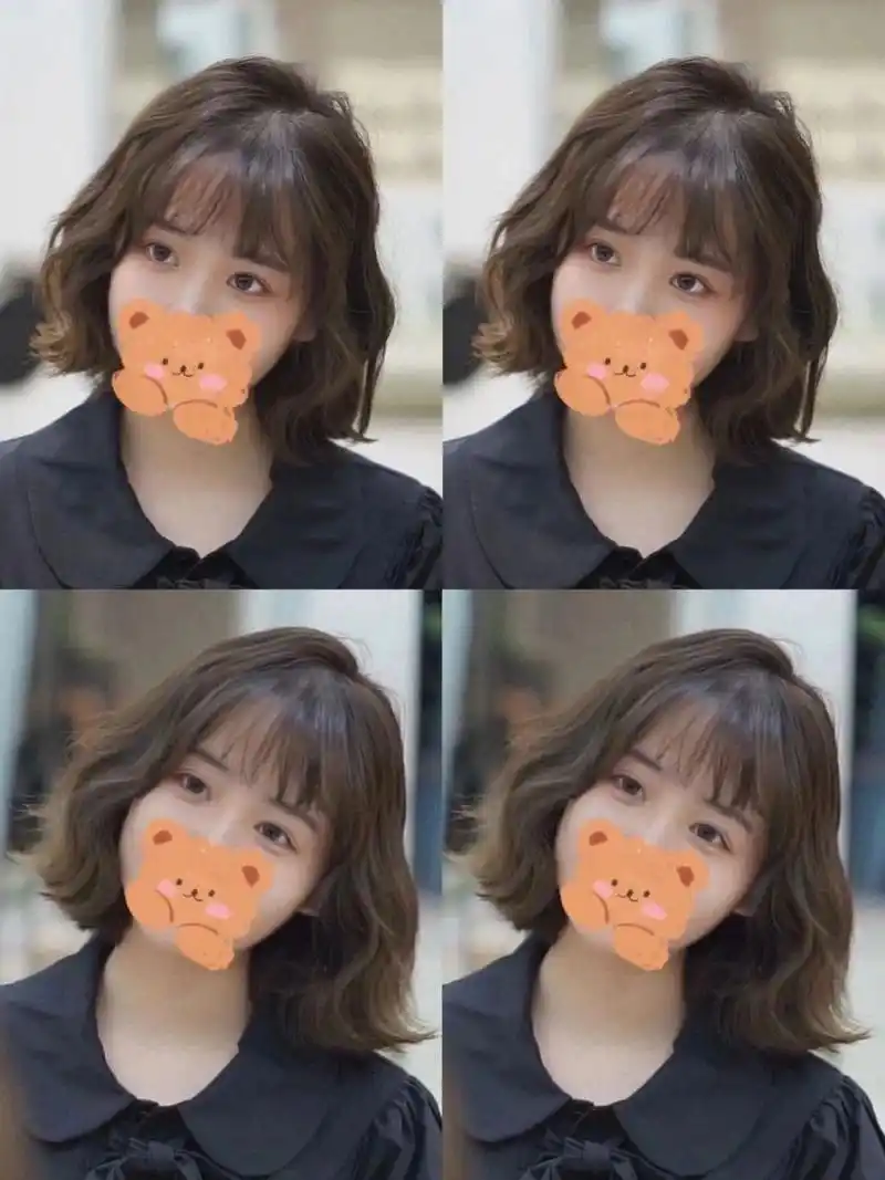 减龄温柔娃娃脸烫发73圆方脸显脸小 青岛烫发 法式烫 木马卷 春夏