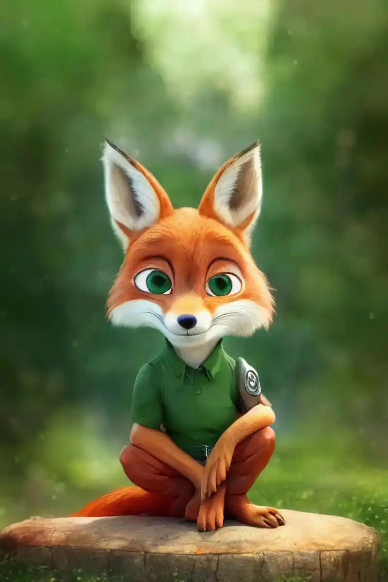 疯狂动物城系列之憨厚老实人尼克.